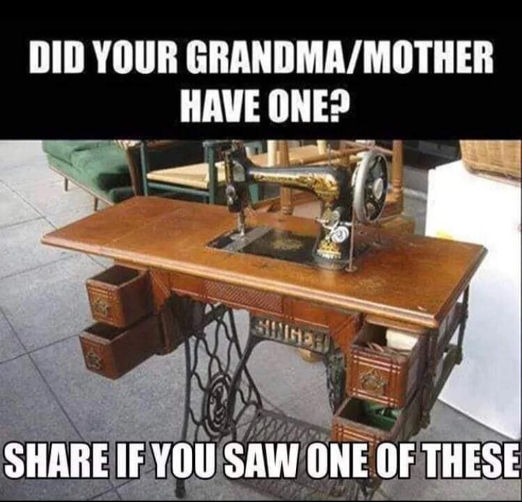 DID YOUR GRANDMA/MOTHER HAVE ONE? SHARE IF YOU SAW ONE OF THESE