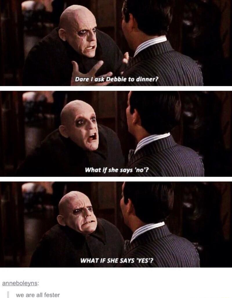 J f What If she says no WHAT IF SHE SAYS VES