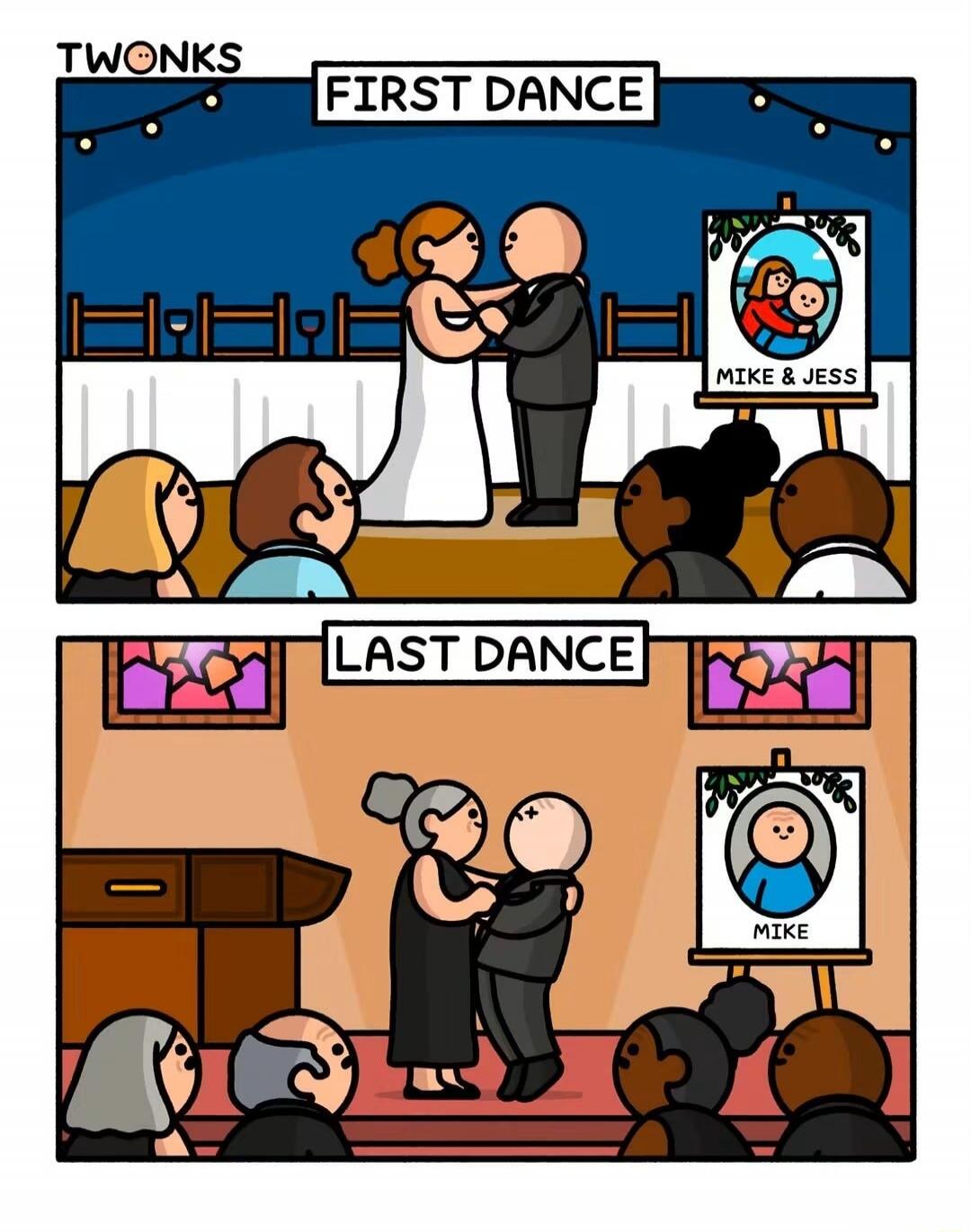 FIRST DANCE MIKE & JESS LAST DANCE MIKE