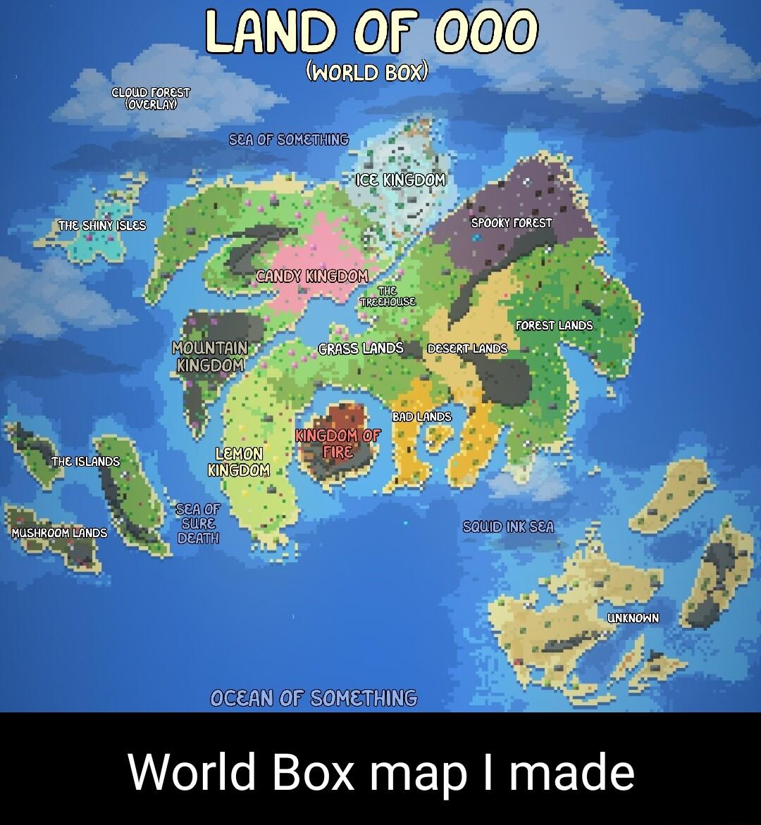 World Box map made