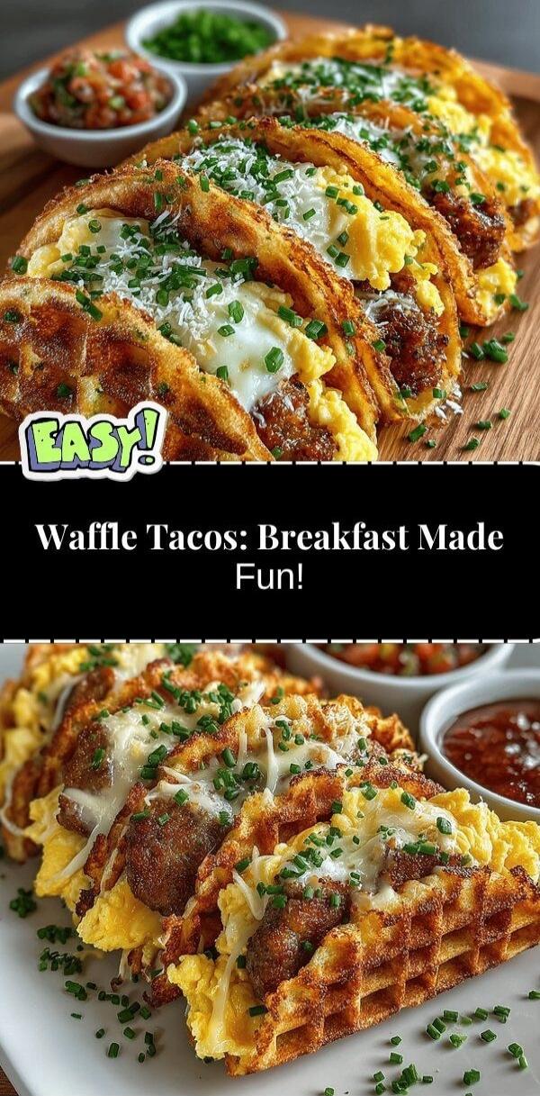 Easy! Waffle Tacos: Breakfast Made Fun!