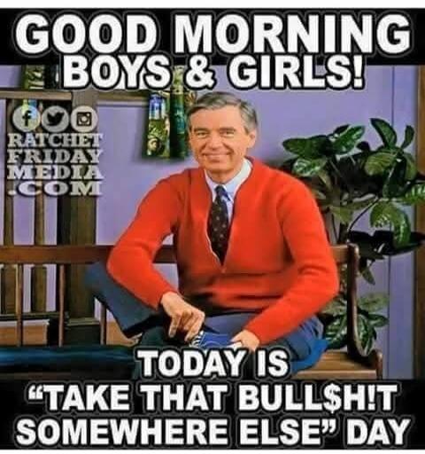 GOOD MORNING BOYS & GIRLS! RATCHET FRIDAY MEDIA .COM TODAY IS 