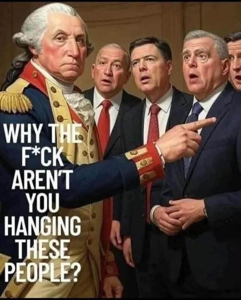 WHY THE F*CK AREN'T YOU HANGING THESE PEOPLE?