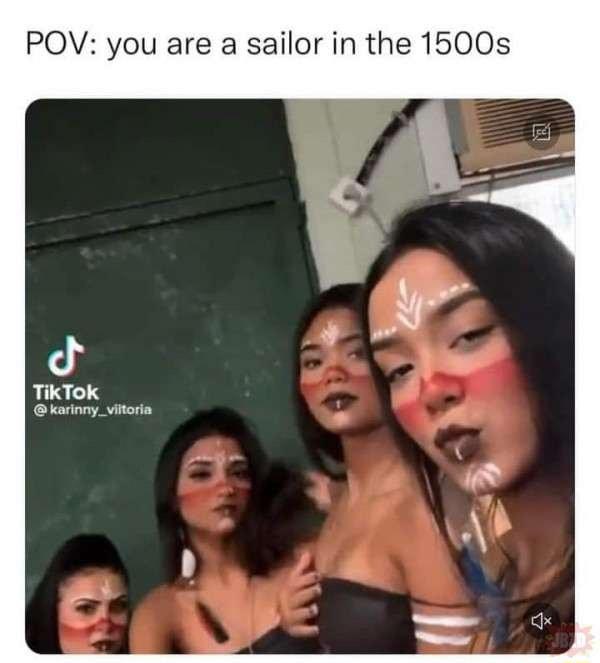 POV you are a sailor in the 1500s
