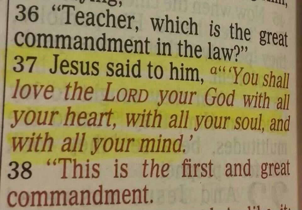 37 Jesus said to him, 