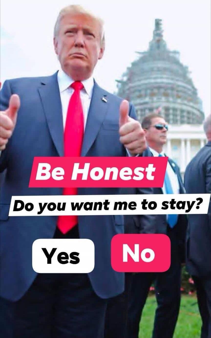 Be Honest Do you want me to stay? Yes No