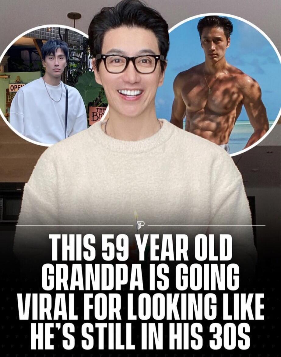 THIS 59 YEAR OLD GRANDPA IS GOING VIRAL FOR LOOKING LIKE HE'S STILL IN HIS 30S