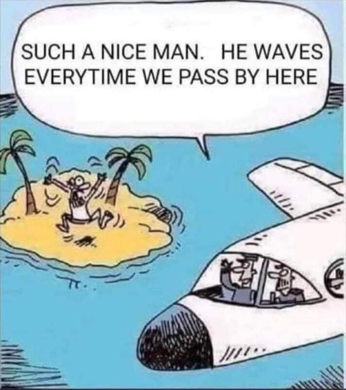 SUCH A NICE MAN HE WAVES EVERYTIME WE PASS BY HERE