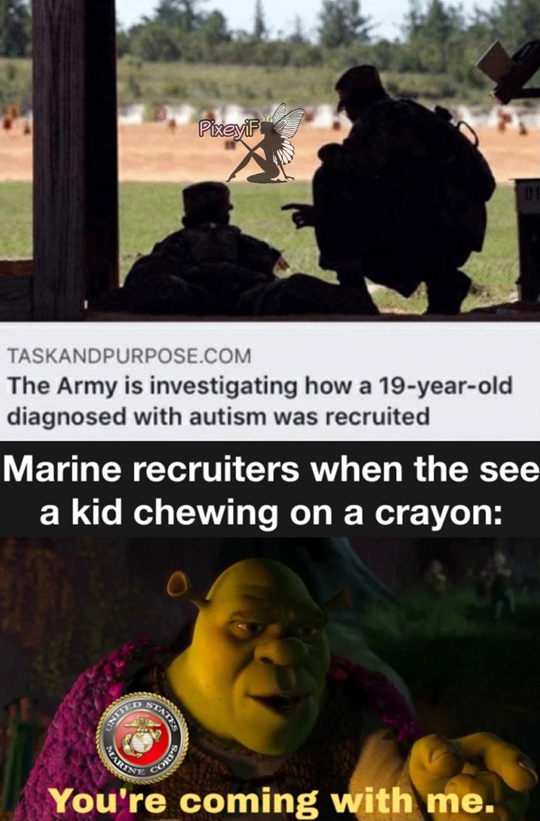 The Army is investigating how a 19 year old diagnosed with autism was recruited W ETI R T V CTCRIT TET B RCTETE N e W ST Te e Ty e o 1o H Youre coming wit