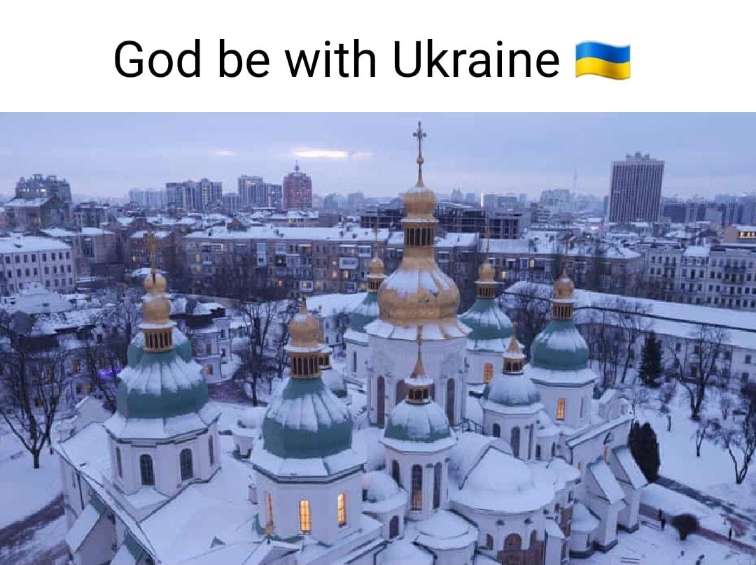 God be with Ukraine