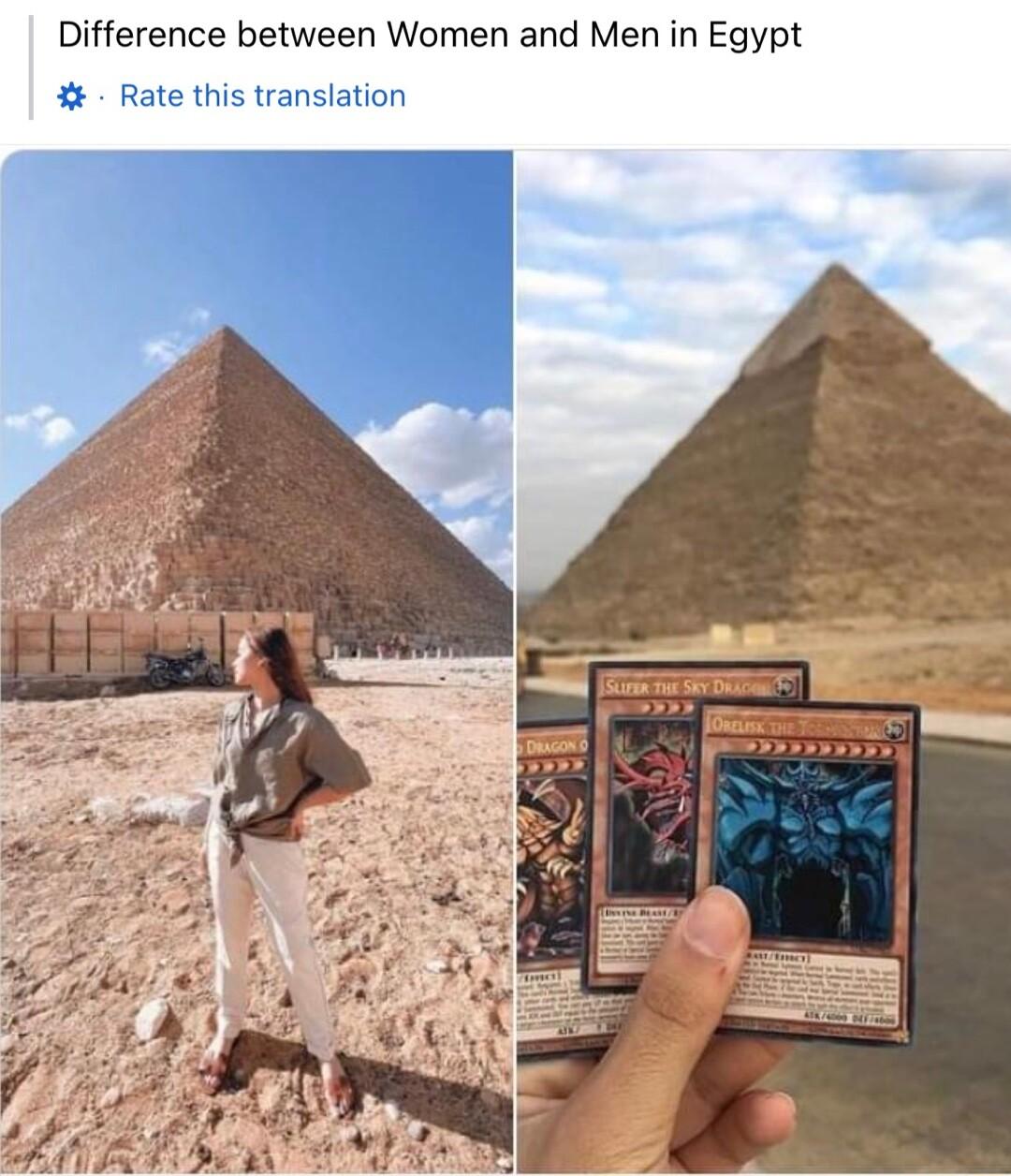 Difference between Women and Men in Egypt