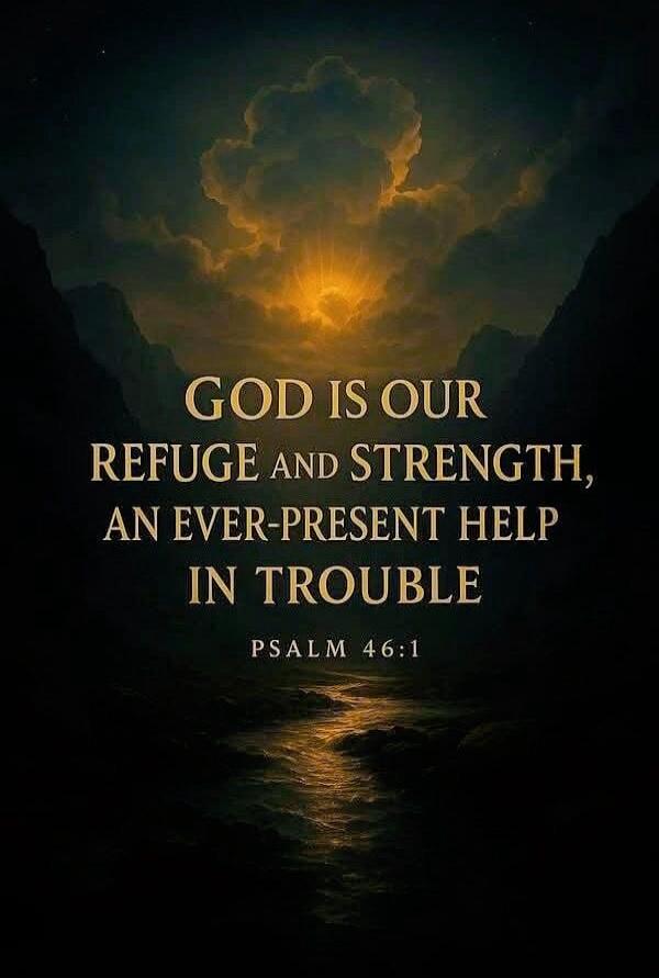 GOD IS OUR REFUGE AND STRENGTH, AN EVER-PRESENT HELP IN TROUBLE PSALM 46:1