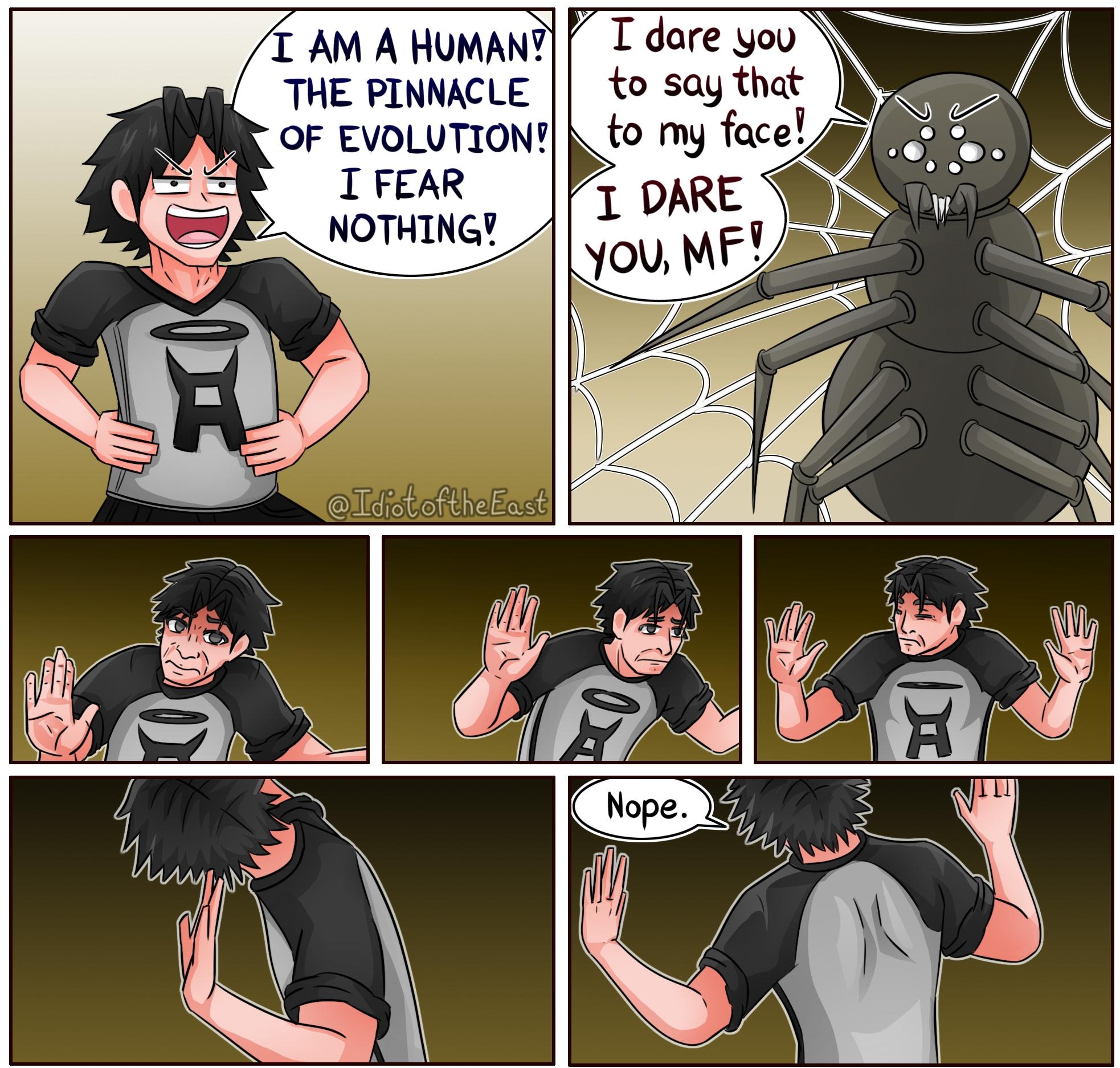 AM A Human T dare you THE PINMACLE to say that