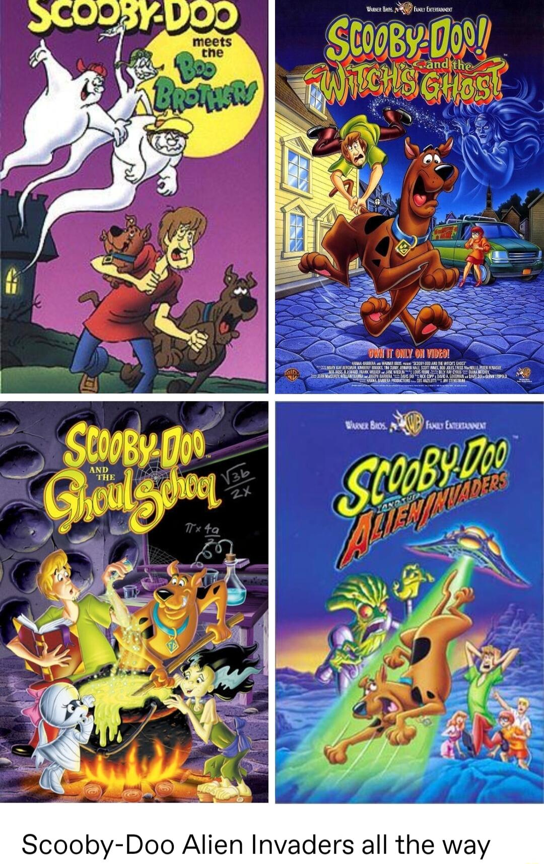 Scooby Doo Alien Invaders all the way
