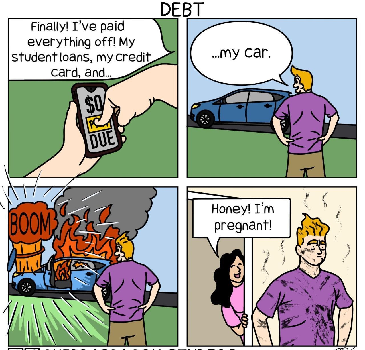 Finally Ive paid everything of fl My student loans my credit card and Honey Im pregnantl 3 2