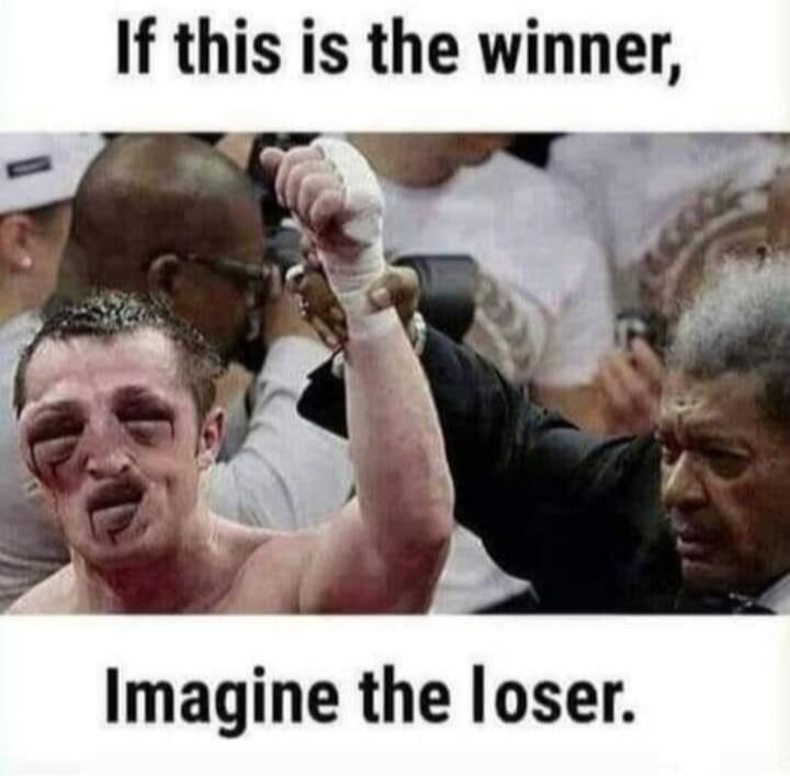 If this is the winner, Imagine the loser.