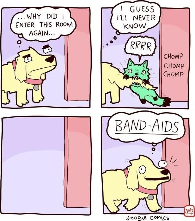 GUESS ILL NEVER KNOW JeooE COMCs