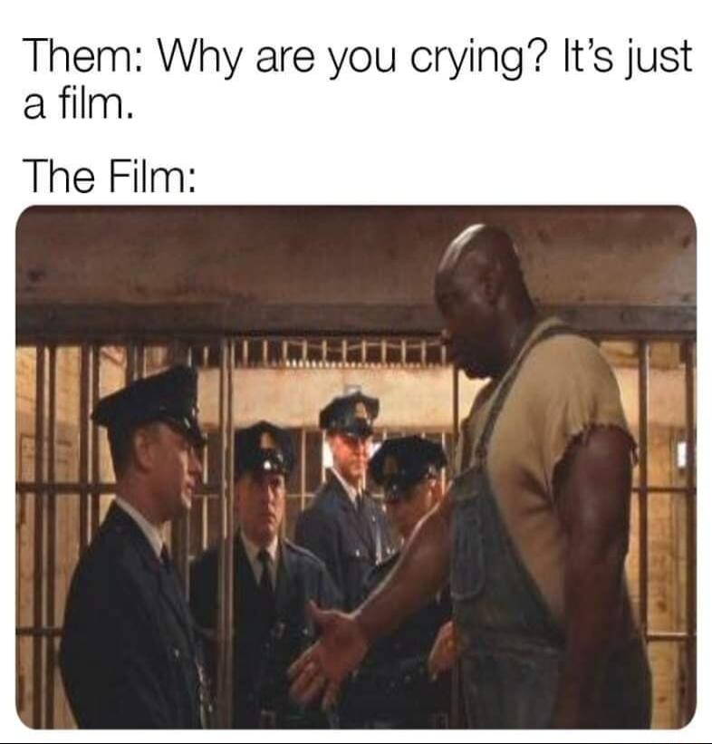 Them Why are you crying Its just a film The Film