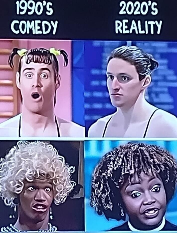 1990's COMEDY 2020's REALITY