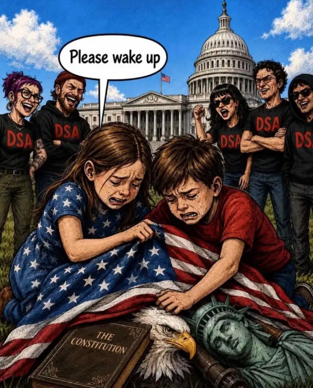 Please wake up THE CONSTITUTION DSA