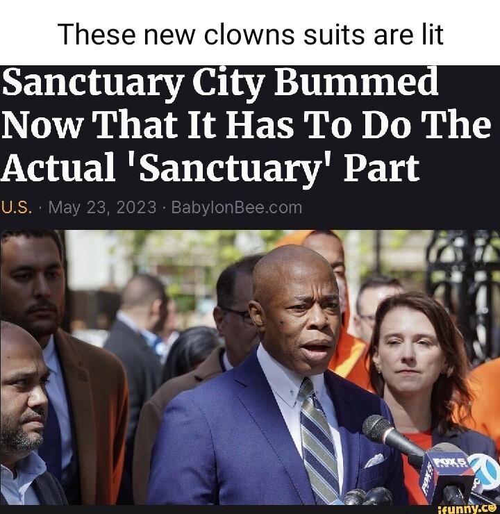 Sanctuary City Bummed Now That It Has To Do The Actual Sanctuary Part us