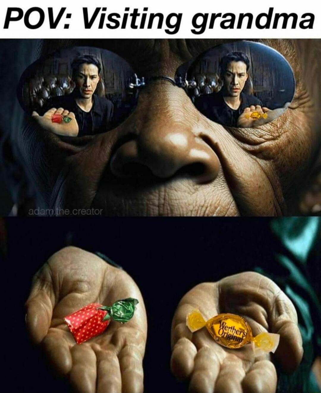 POV: Visiting grandma