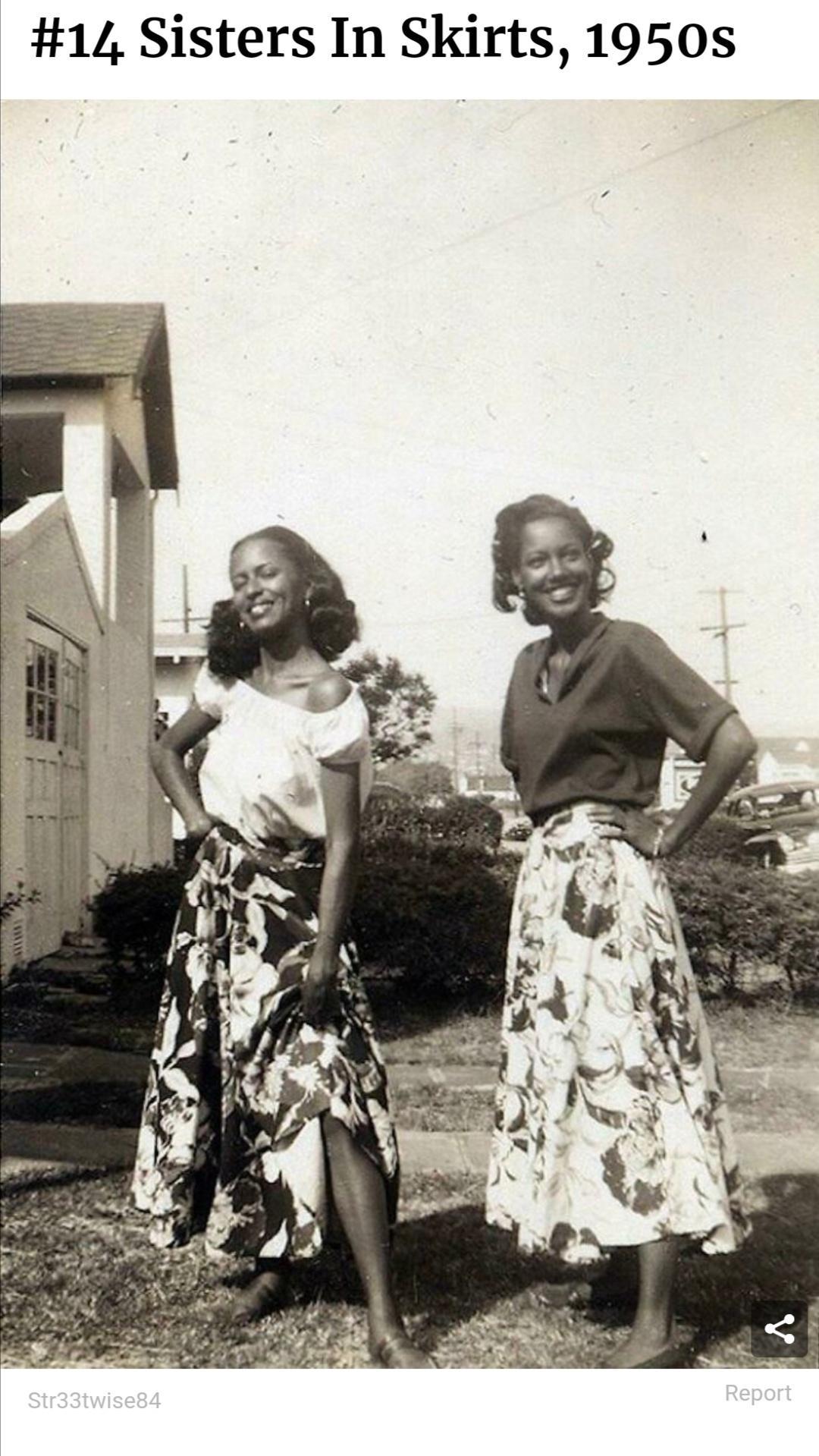 14 Sisters In Skirts 1950s