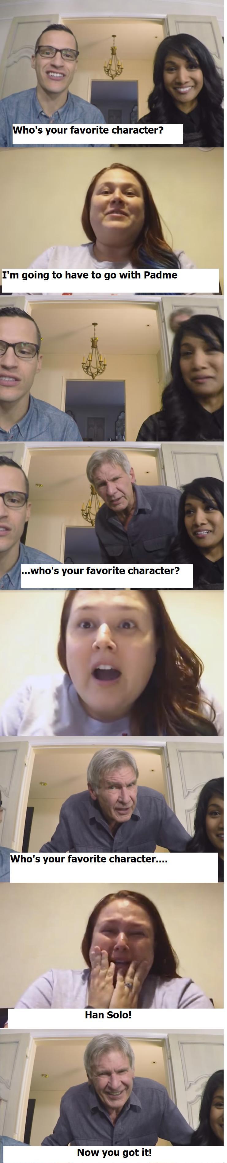 Im going to have to go with Padme N s Han Solo Now you got