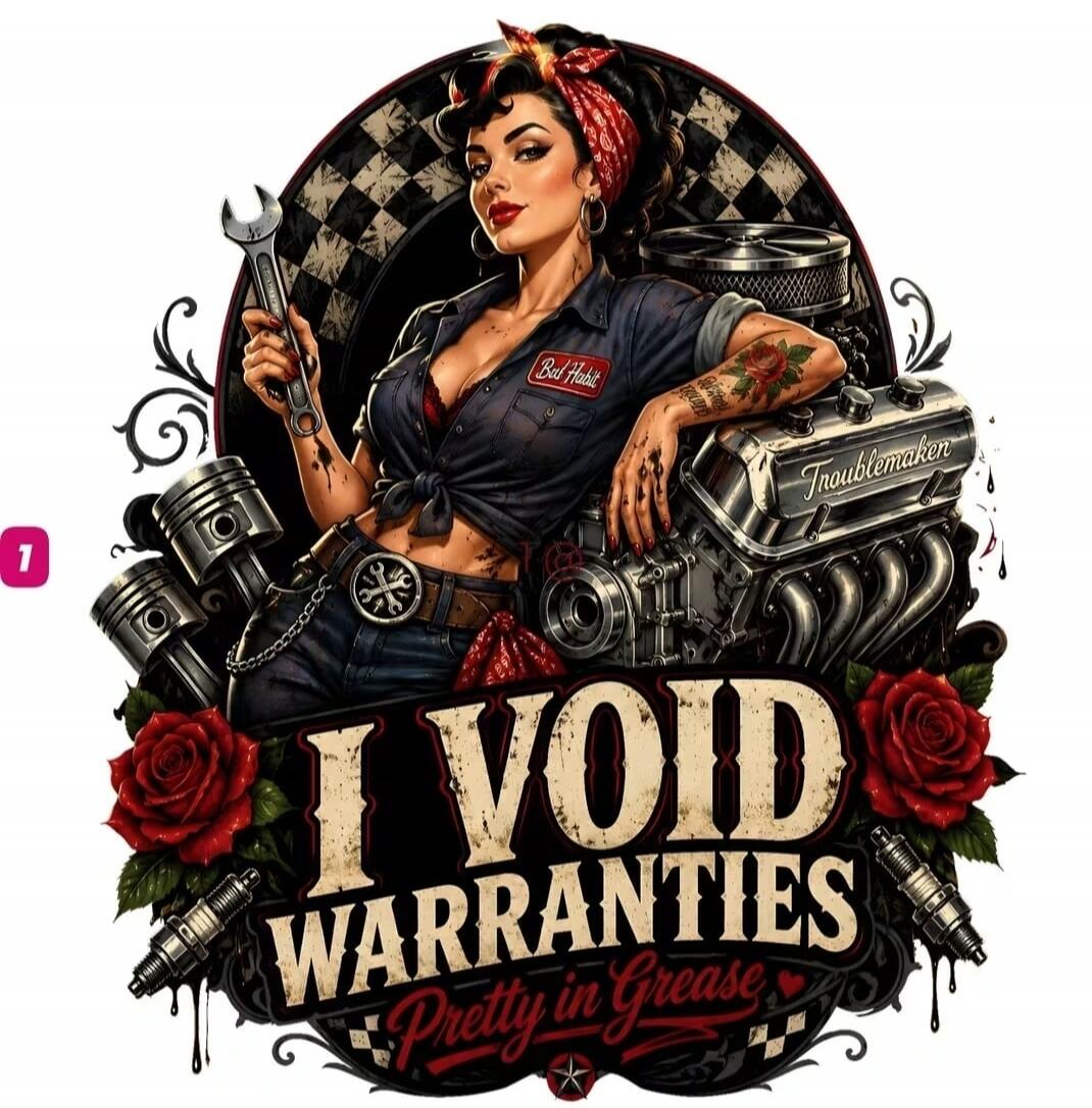 Bad Habit, Troublemaker, I VOID WARRANTIES, Pretty in Grease