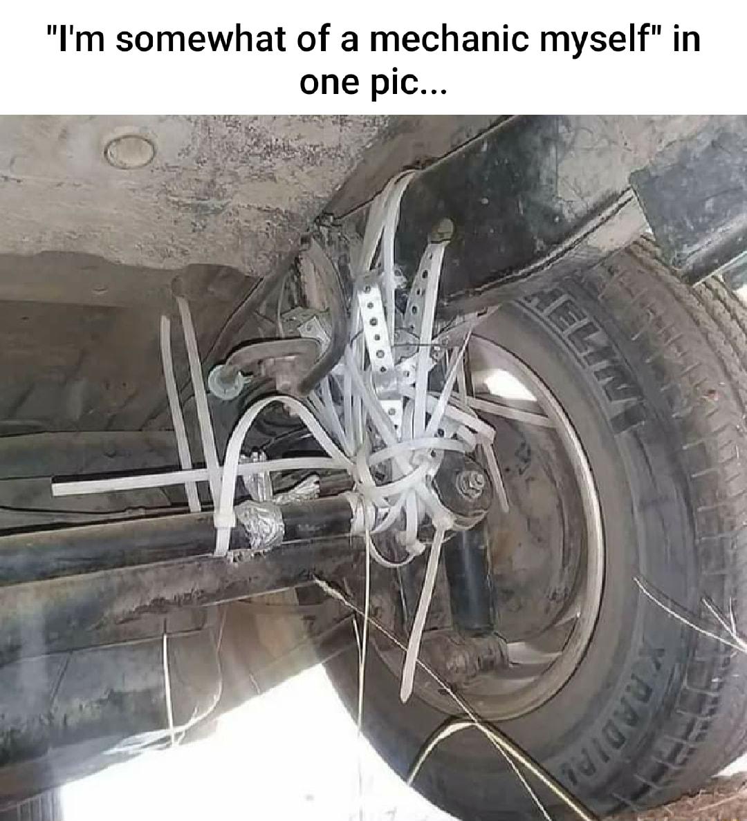 Im somewhat of a mechanic myself in one pic
