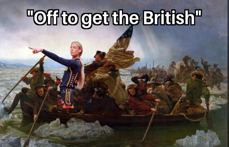 Off to get the British