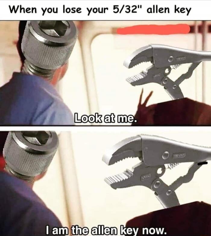 When you lose your 5/32