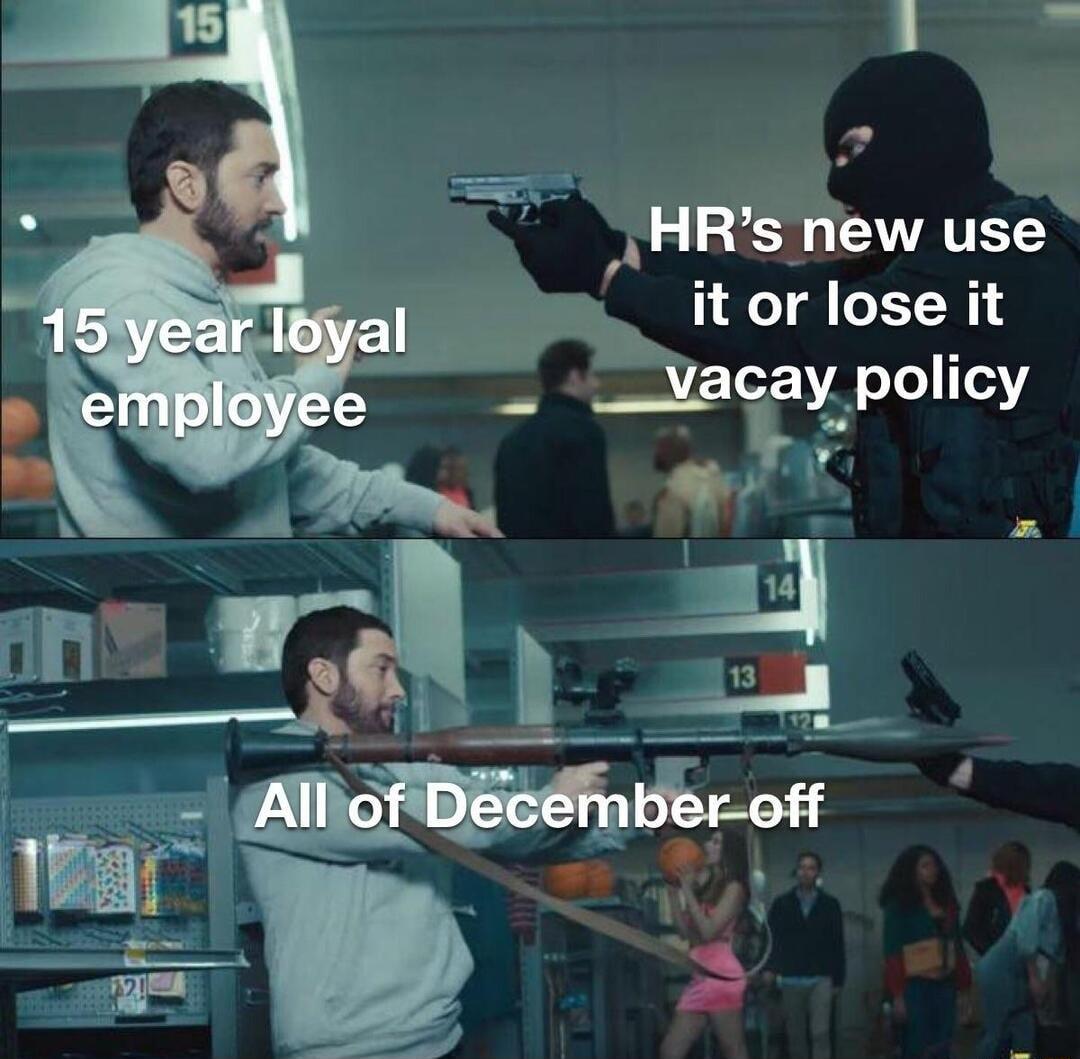 K HRs new use it or lose it vacay policy vt SIS
