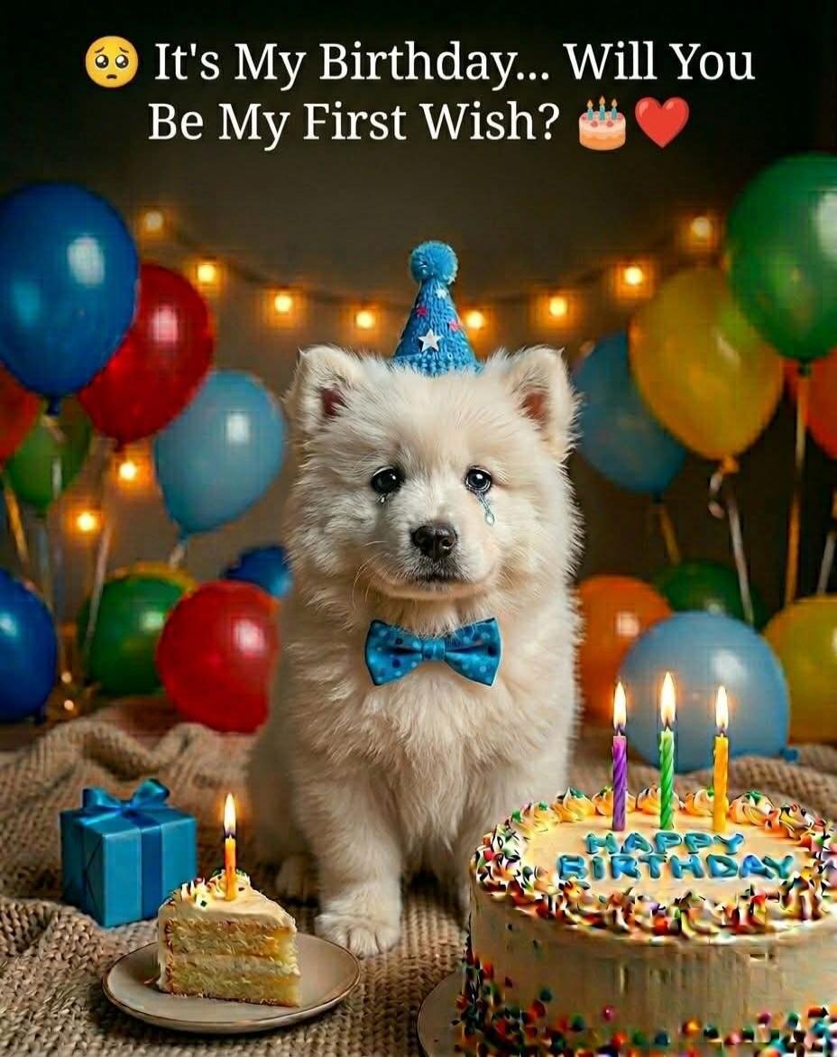 It's My Birthday... Will You Be My First Wish? HAPPY BIRTHDAY