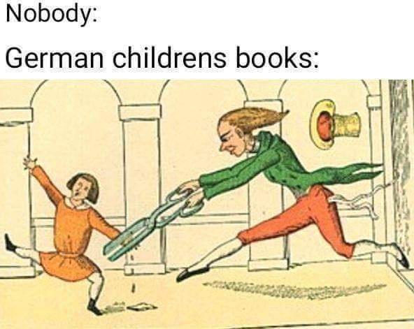 Nobody German childrens books