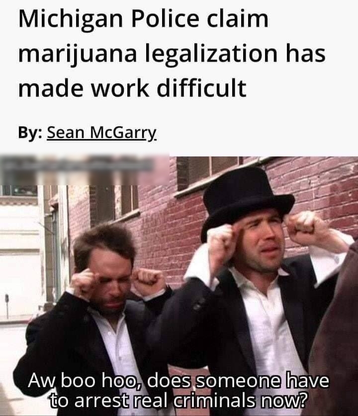 Michigan Police claim marijuana legalization has made work difficult By Sean McGarry