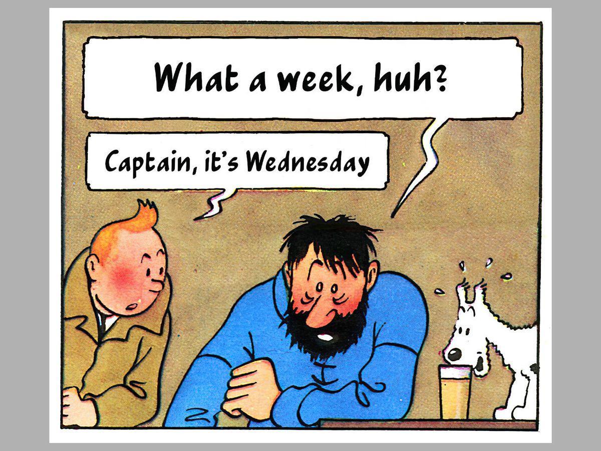 What a week huh Captain its WzAmsAay