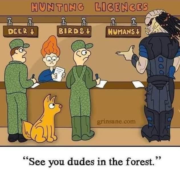 See you dudes in the forest