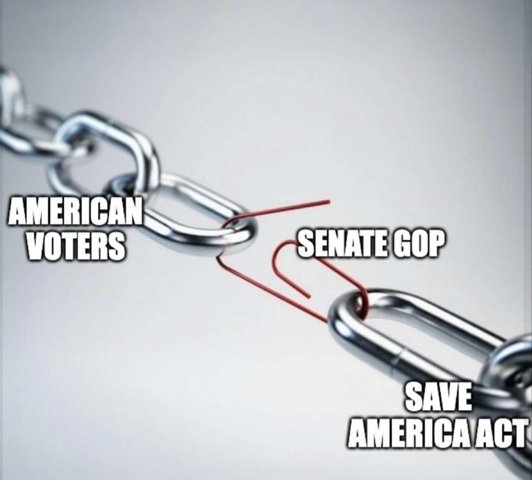 AMERICAN VOTERS SENATE GOP SAVE AMERICA ACT