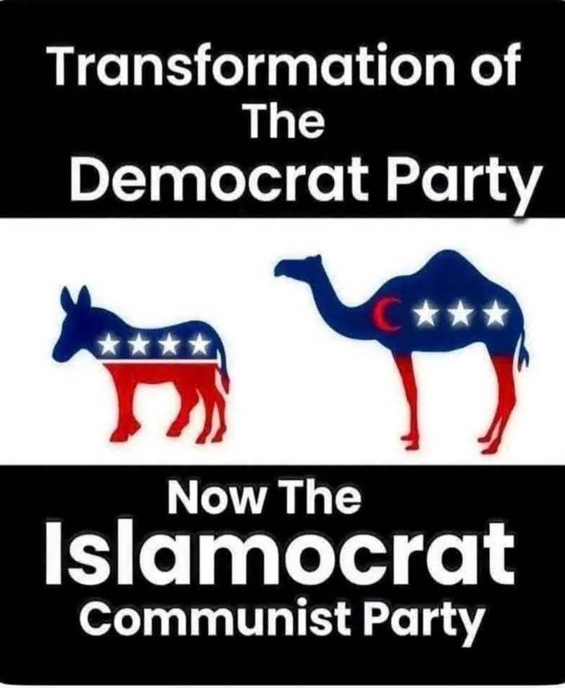 Transformation of The Democrat Party Now The Islamocrat Communist Party