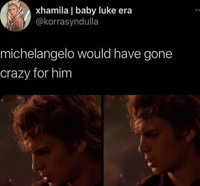 xhamila baby luke era QICHERYIE michelangelo would have gone crazy for him