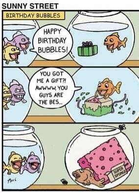 SUNNY STREET HAPPY BIRTHDAY VAT ME A GIFTH