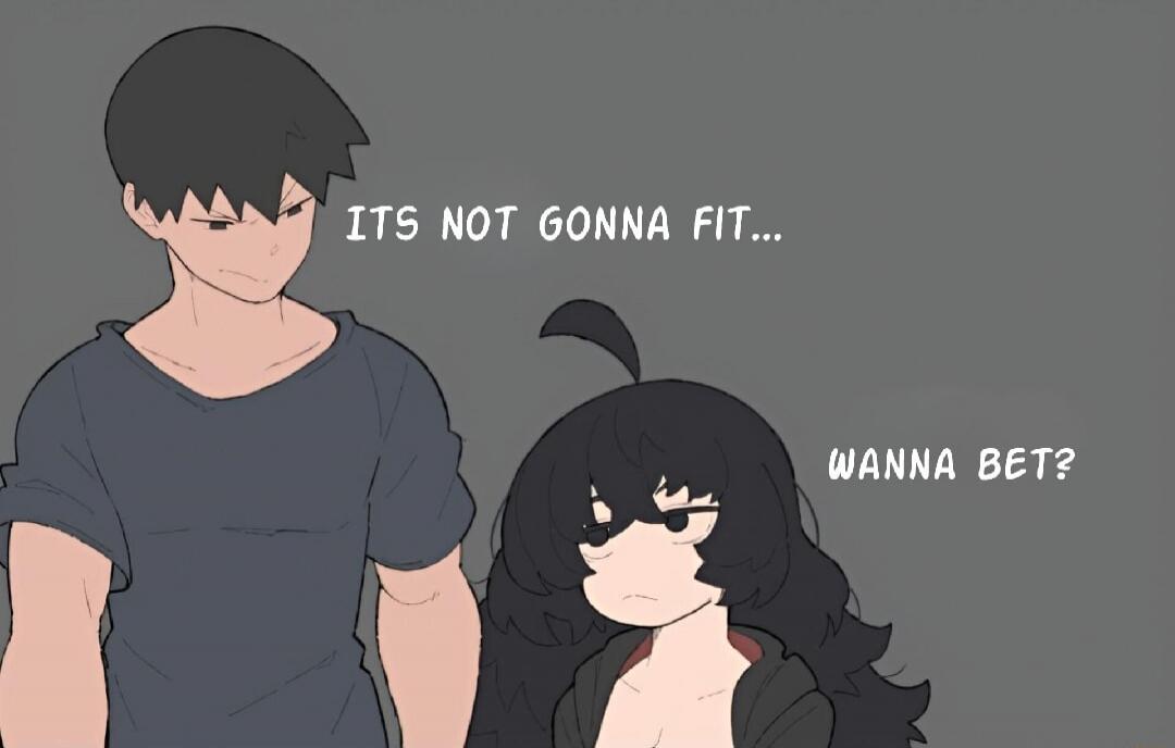 ITS NOT GONNA FIT... WANNA BET?