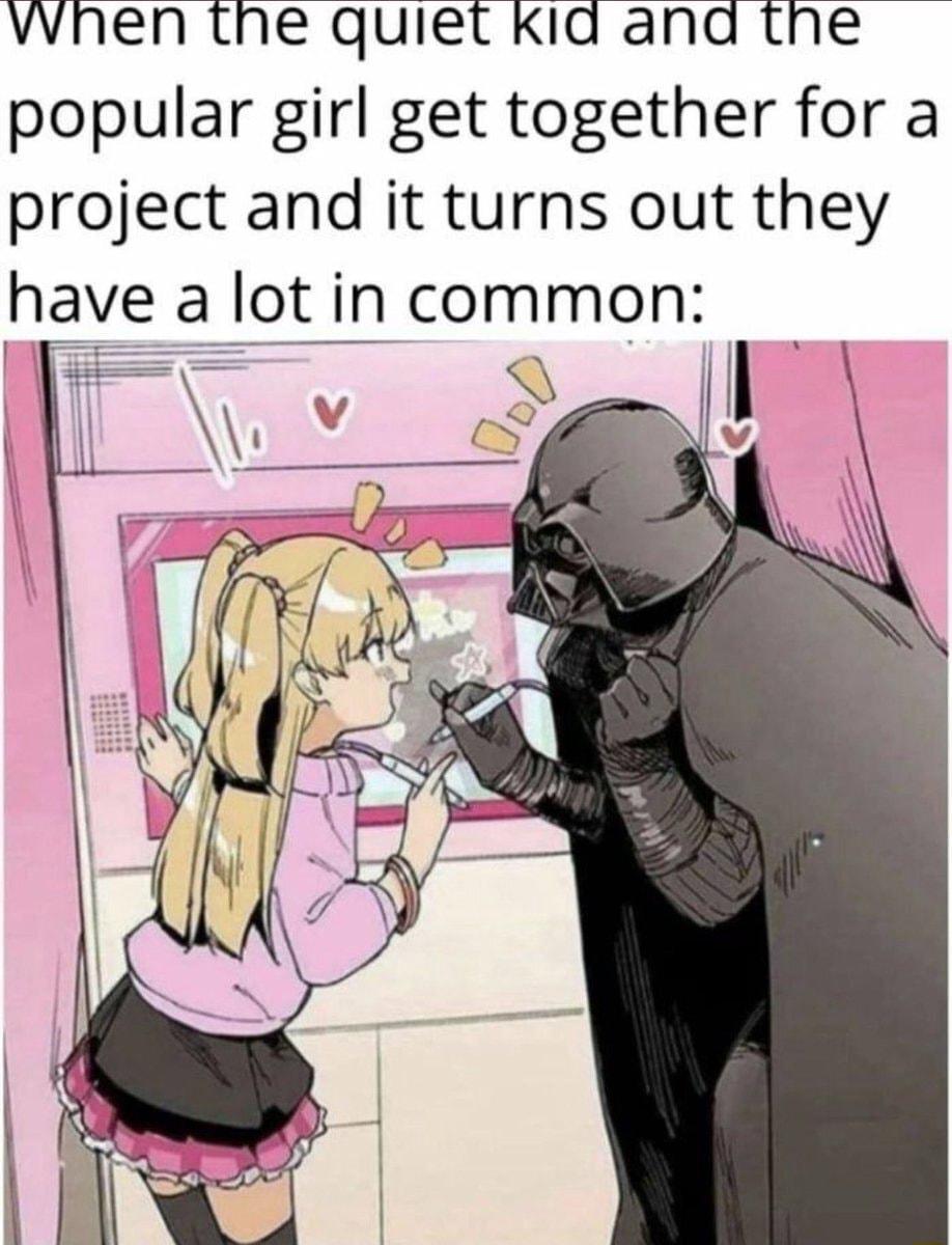 vwnen the quiet Kid ana the popular girl get together for a project and it turns out they have a Iot in common