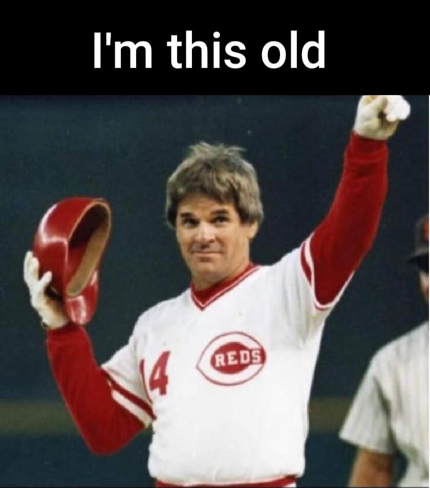 I'm this old