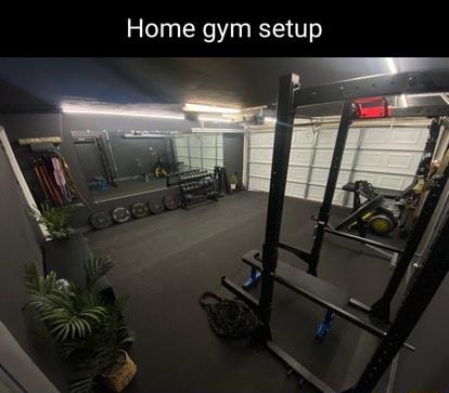 Home gym setup