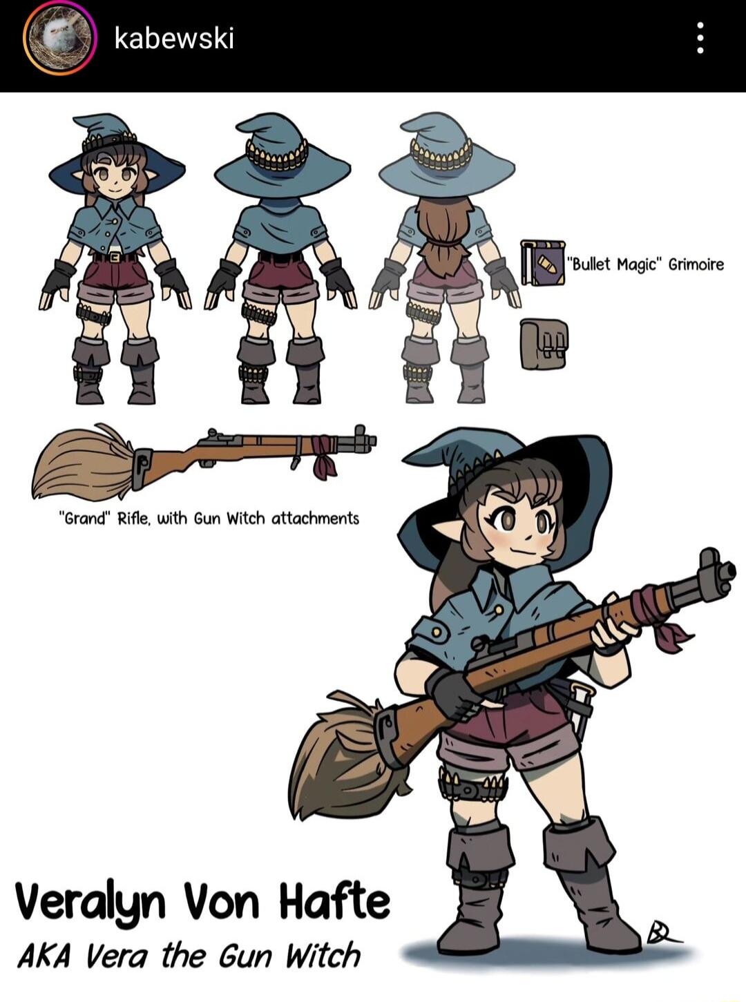 o Veralyn Von Hafte AKA Vera the Gun Witch