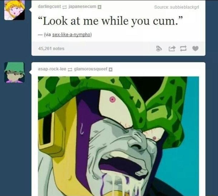 Look at me while you cum