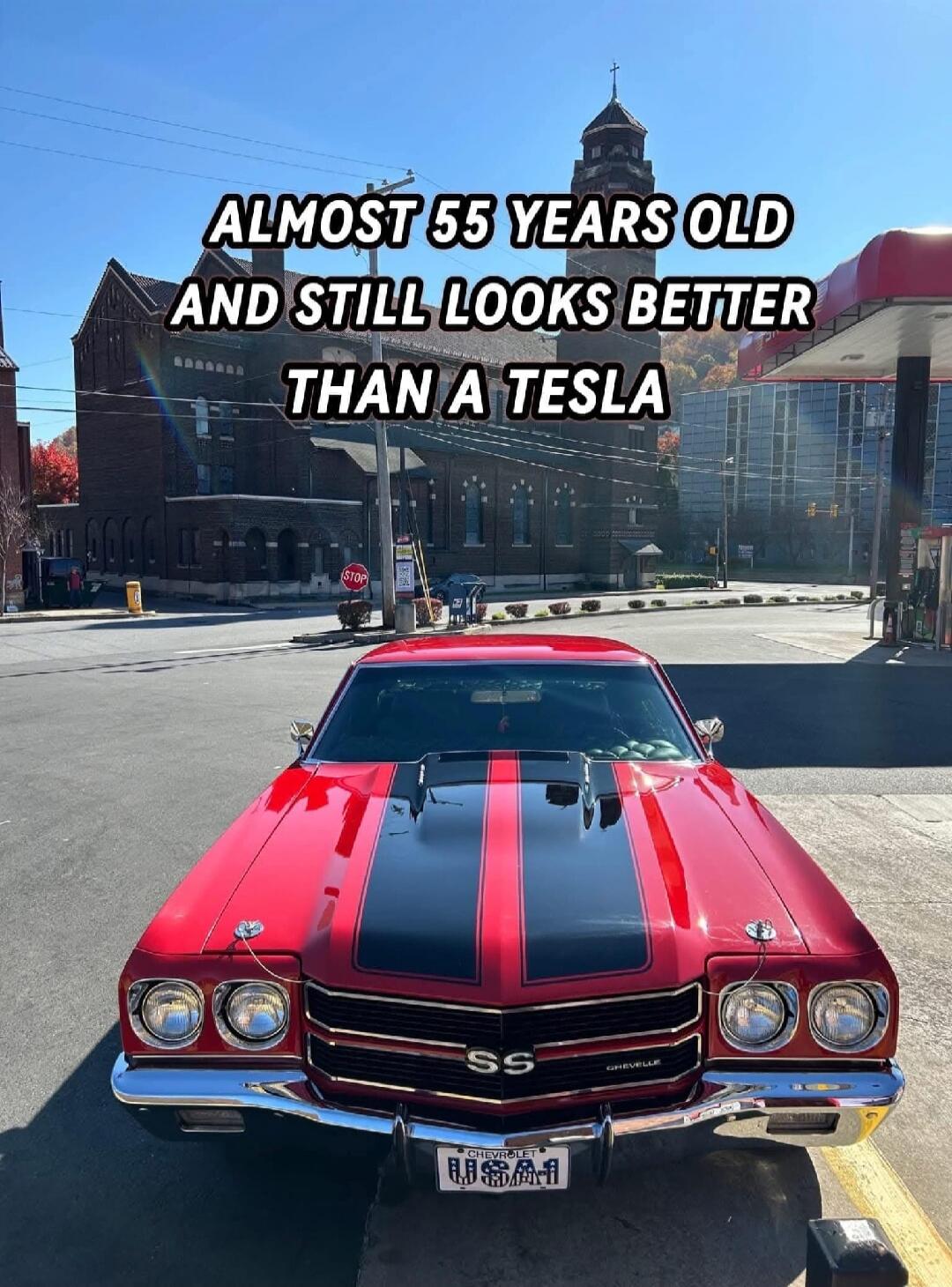 ALMOST 55 YEARS OLD AND STILL LOOKS BETTER THAN A TESLA