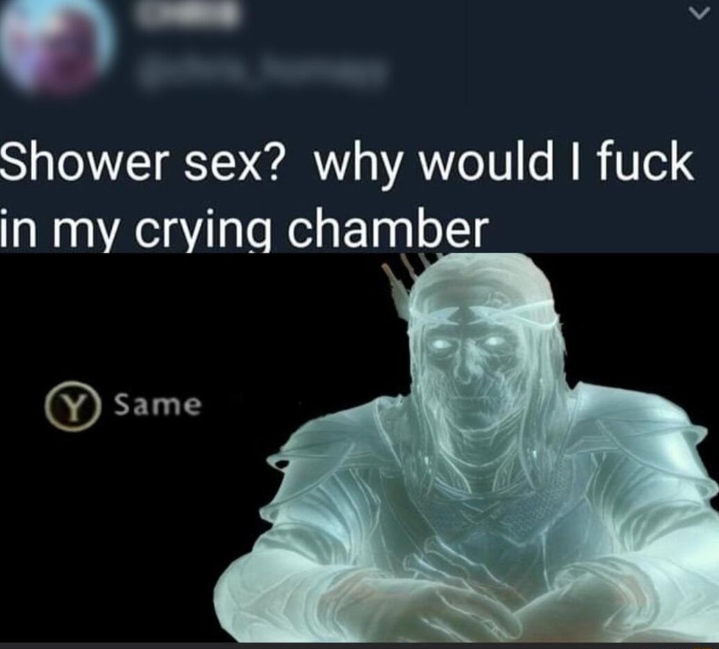 Shower sex why would fuck in my crying chamber